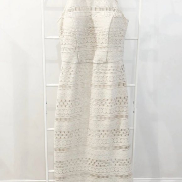 Maxi Halter Crochet Dress - Picture 2 of 3
